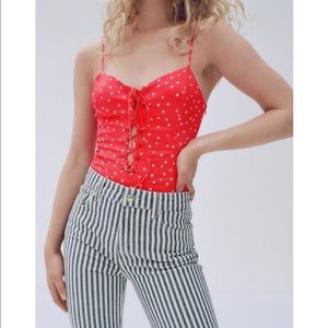 NWT - Zara Women Plunge Top - super cute!